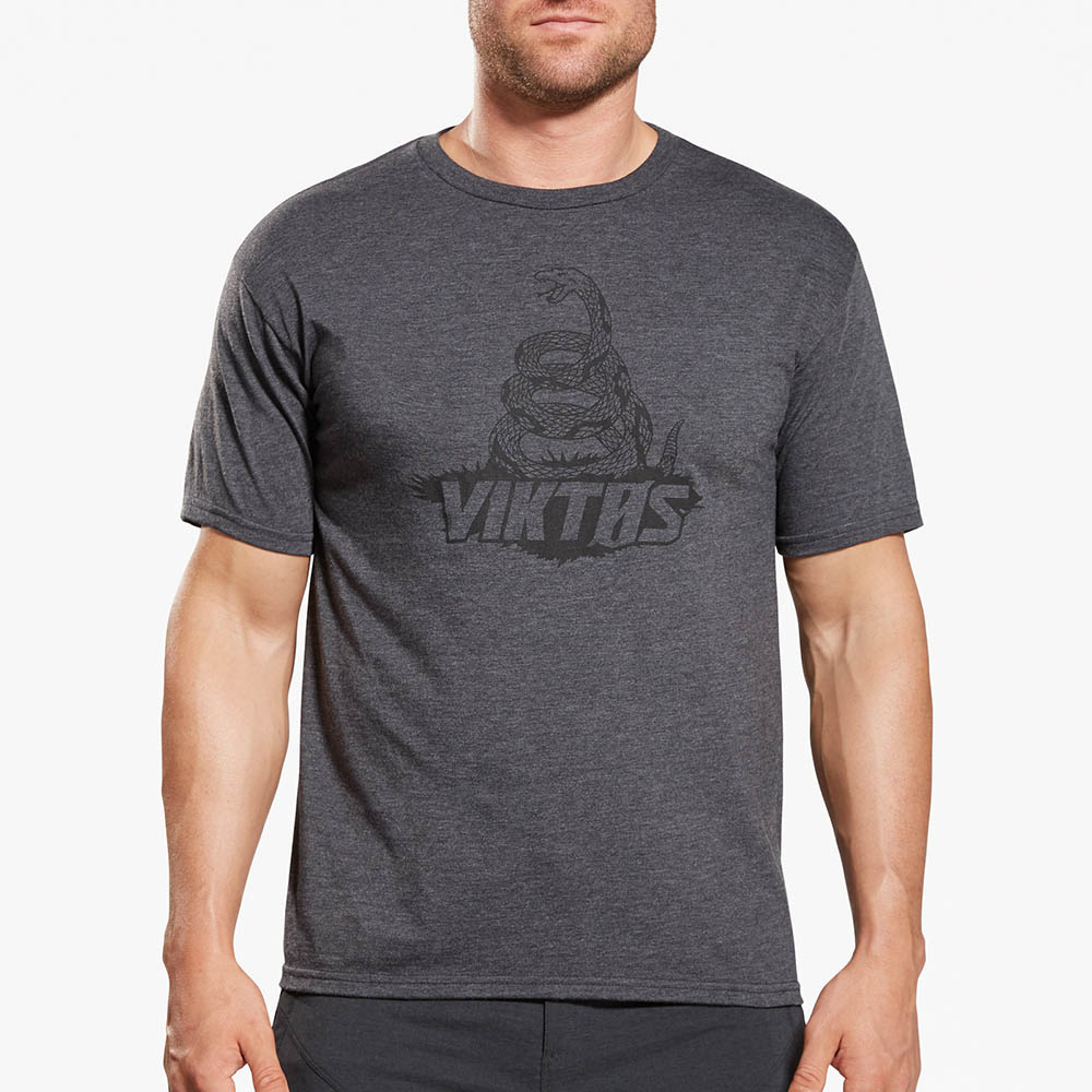 VIKTOS | Treadnaught Tee | Charcoal 